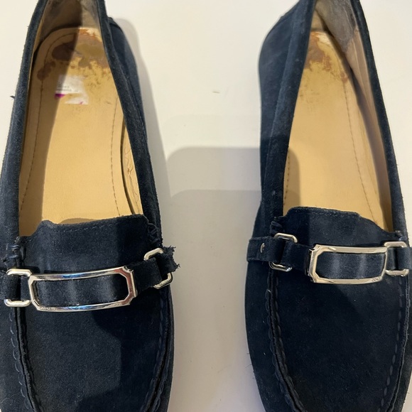 Coach blue upper suede 8.5b loafers… - Picture 3 of 6